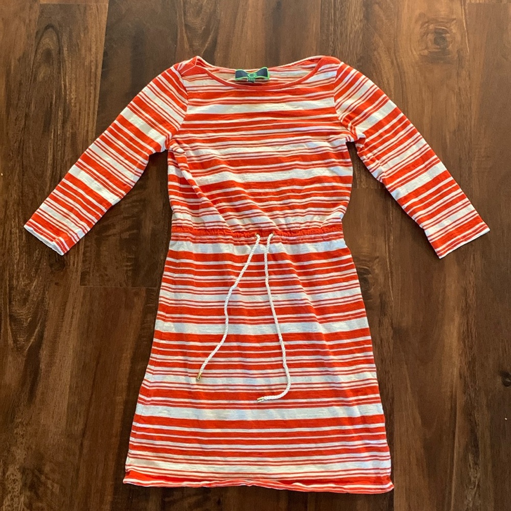 C. Wonder Women’s cotton striped dress, size XXS